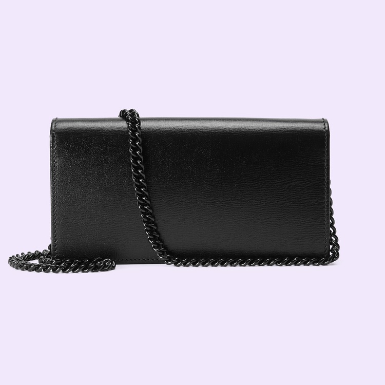 621892.1AAJ8.1000.009.100.0020.Light Gucci Horsebit 1955 wallet with chain